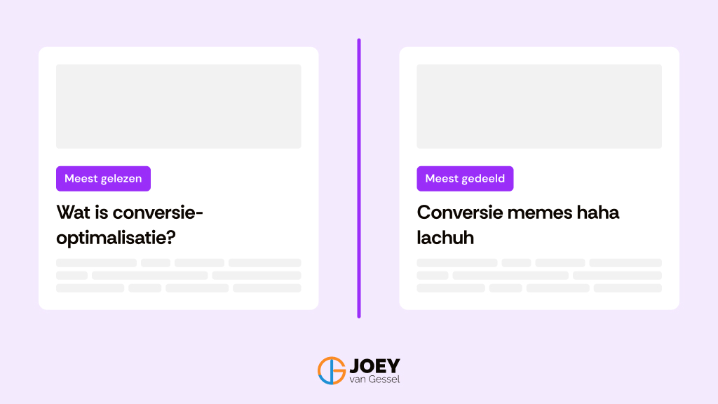 Hoe “contentlabels” in je design de klikken kunnen beïnvloeden en verhogen
