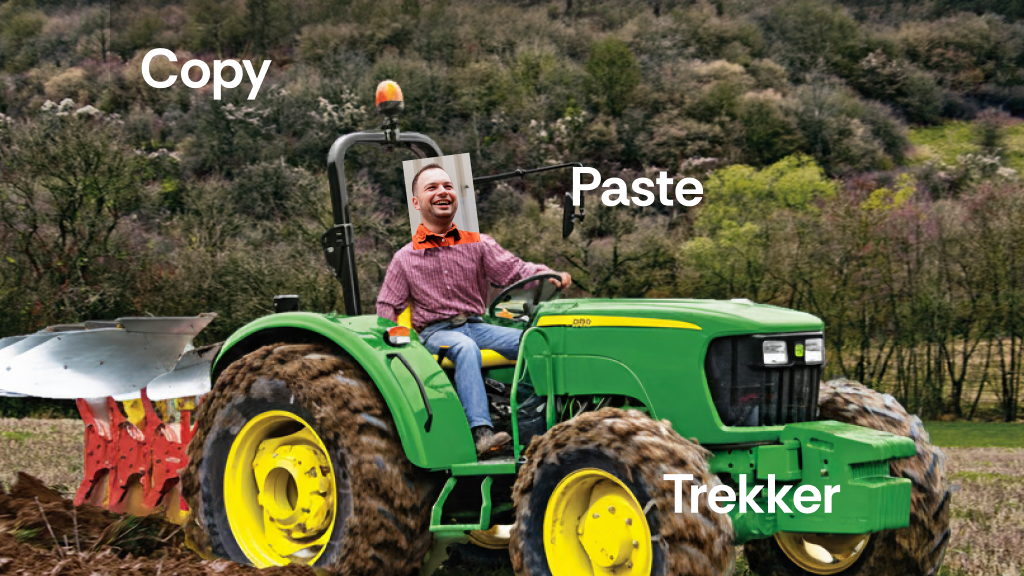 De Copy-Paste Trekker: Oogst wat je bezoekers meenemen